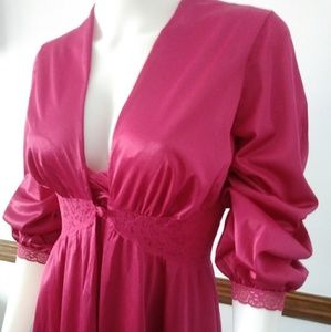 Vintage Kayser Peignoir Nightie Robe Set Sm and Me